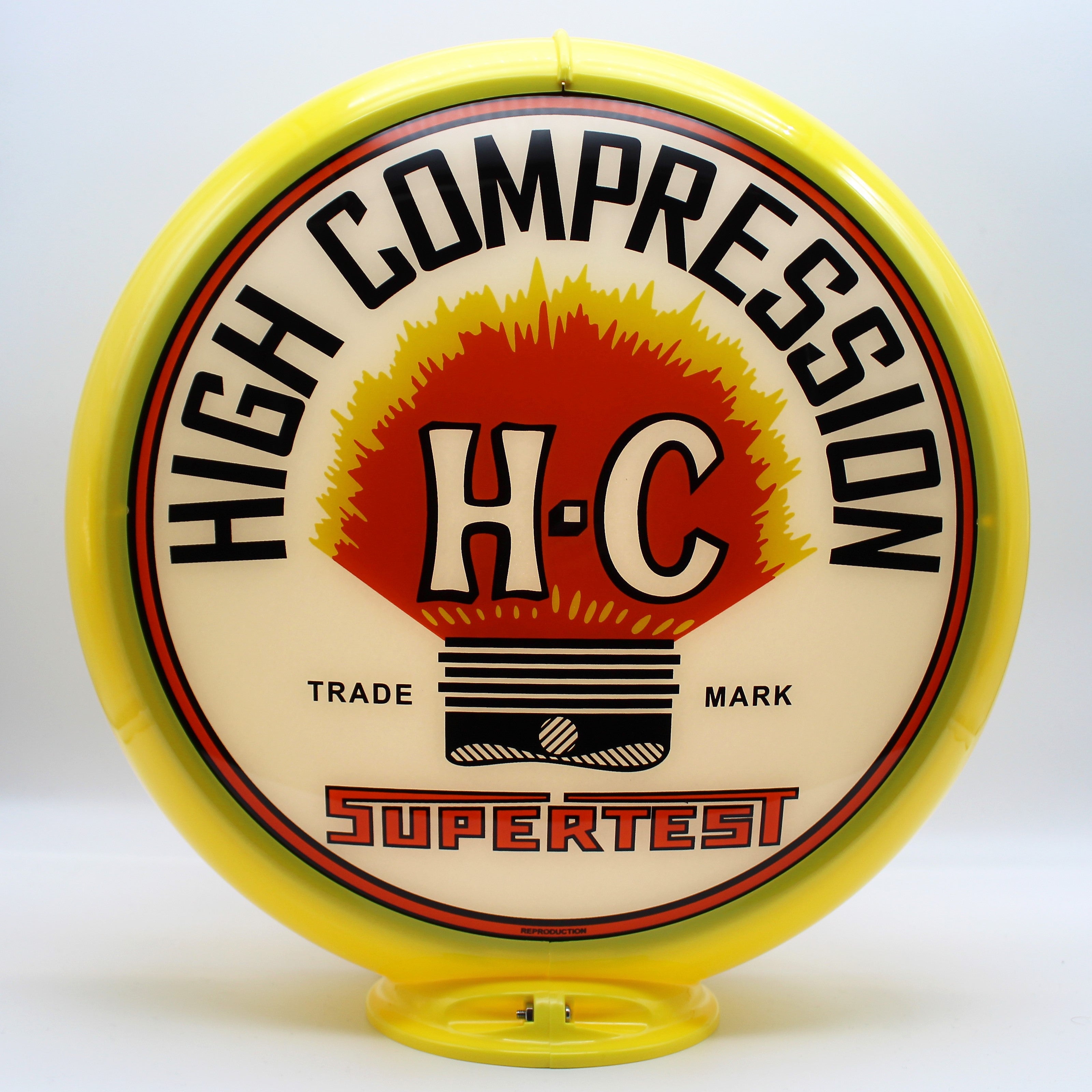 SUPERTEST H-C HIGH COMPRESSION 13.5" Ad Globe