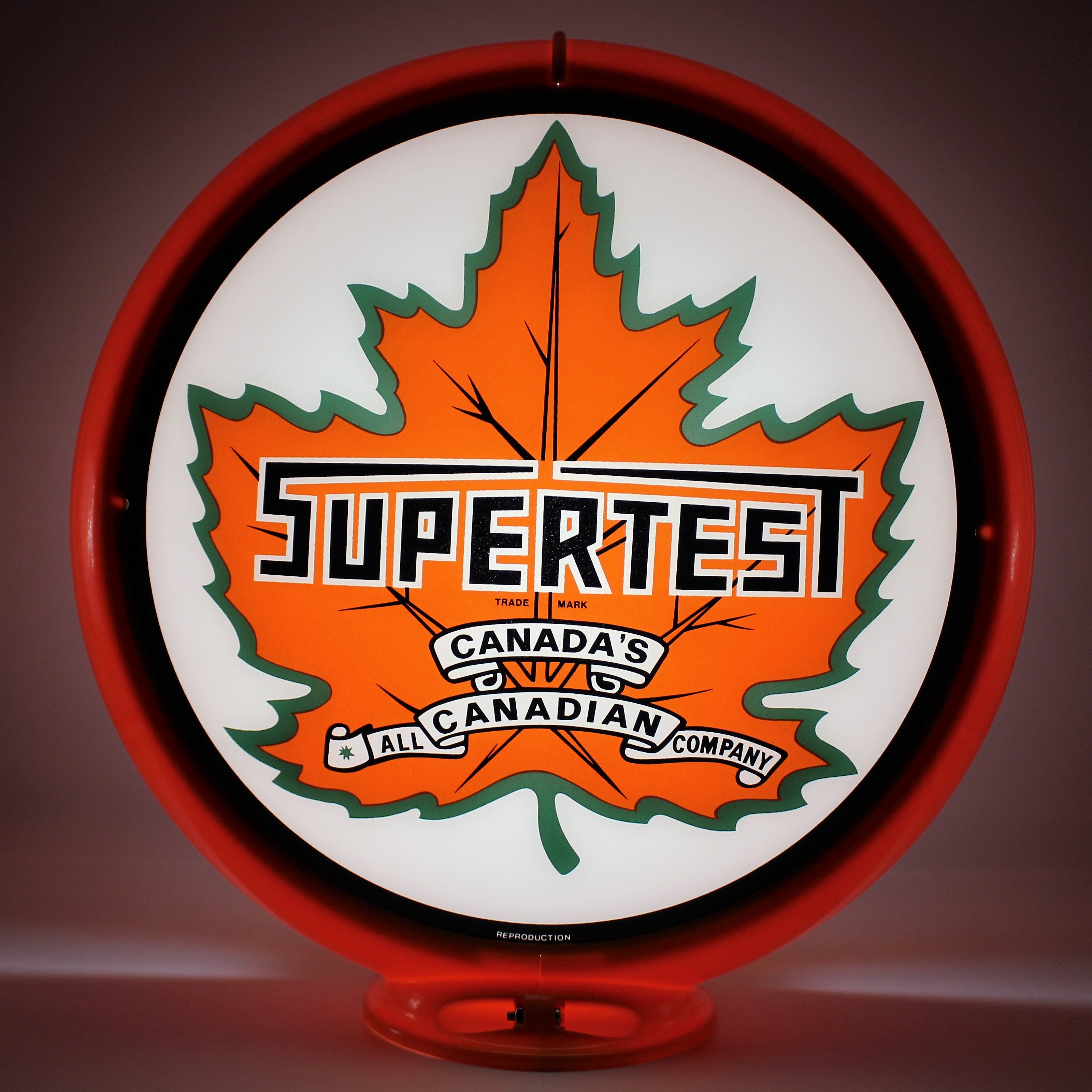 SUPERTEST 13.5" Ad Globe