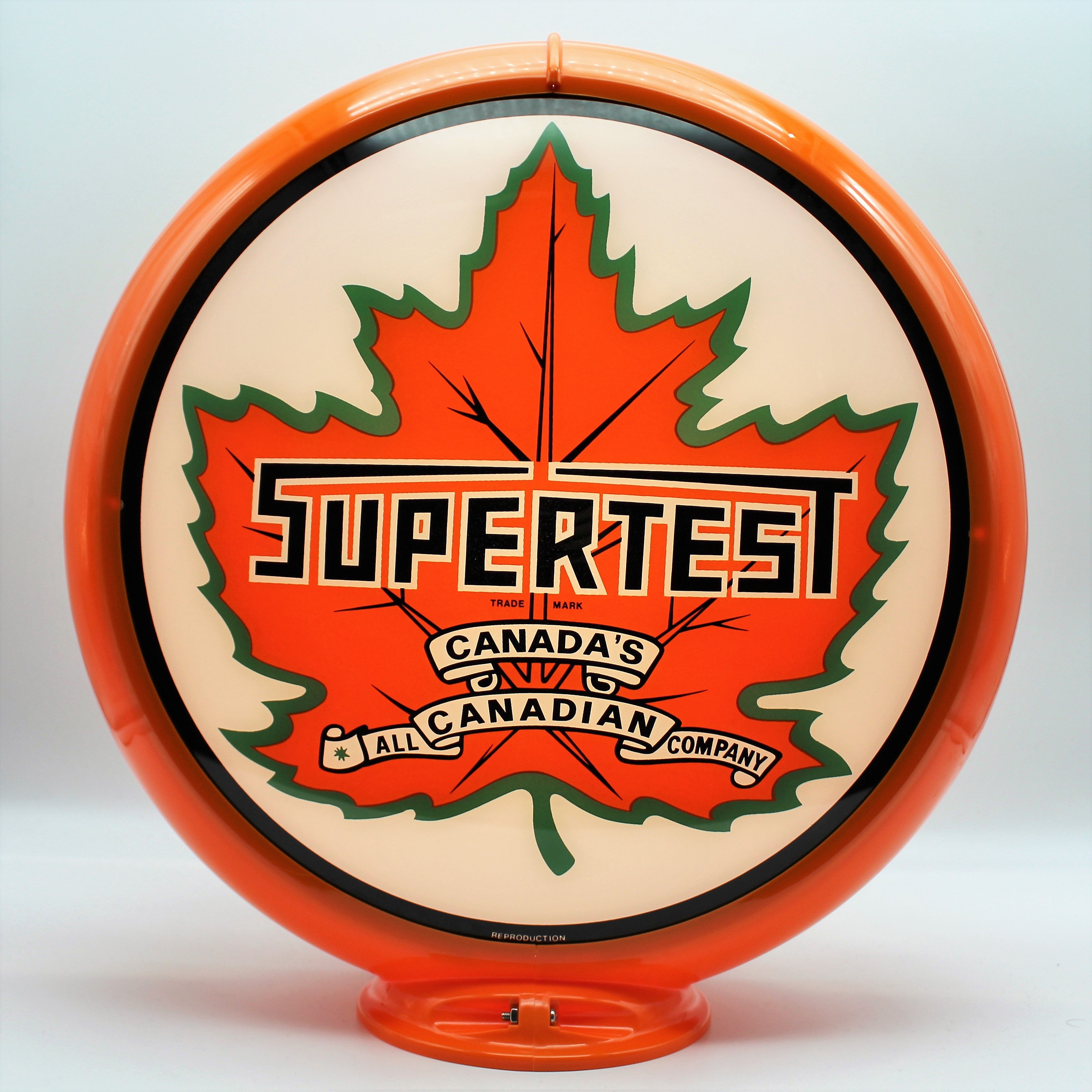 SUPERTEST 13.5" Ad Globe