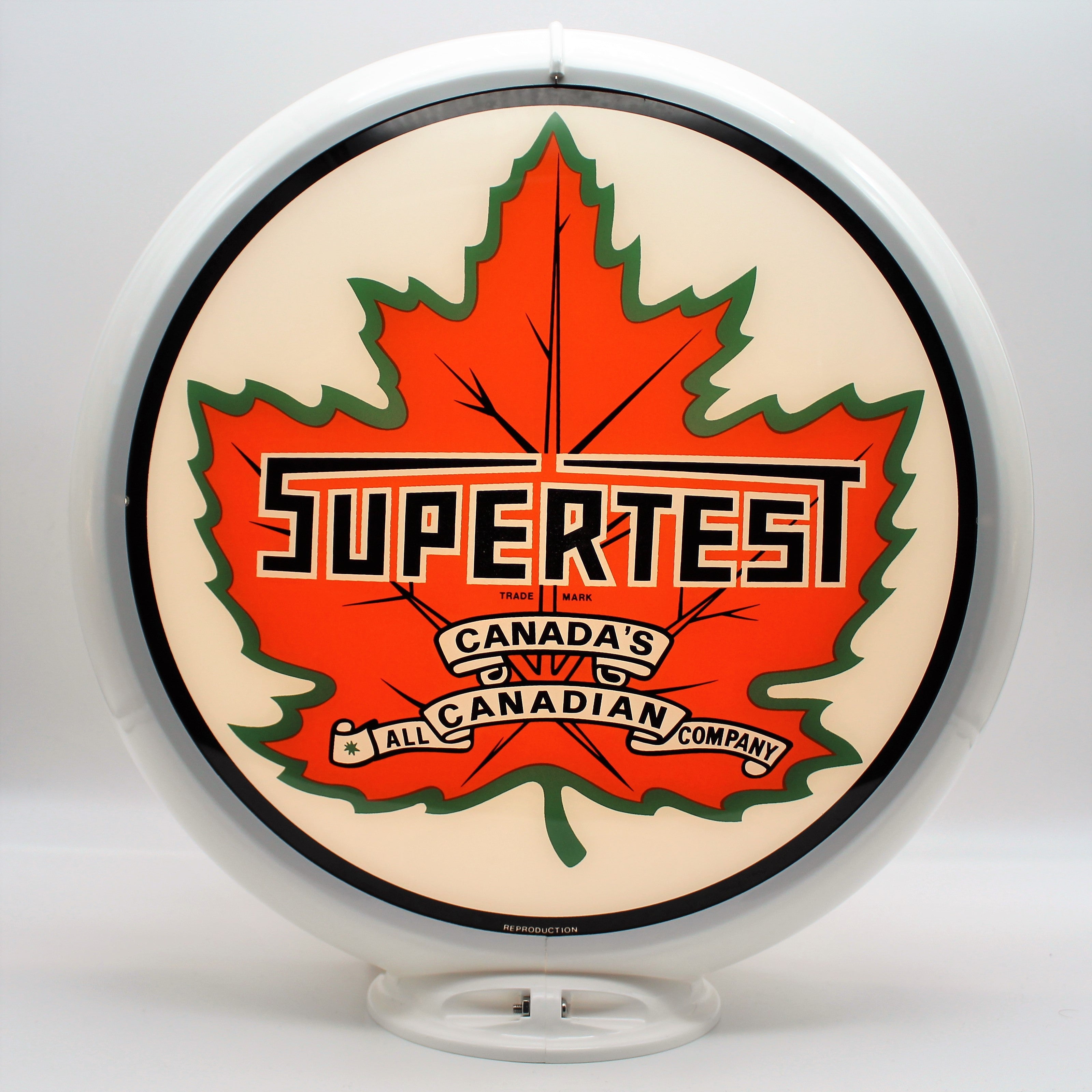 SUPERTEST 13.5" Ad Globe
