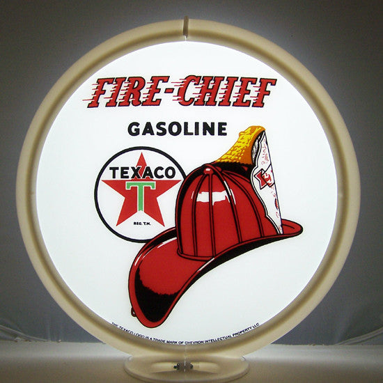 TEXACO FIRE CHIEF GASOLINE 13.5" Gas Pump Globe
