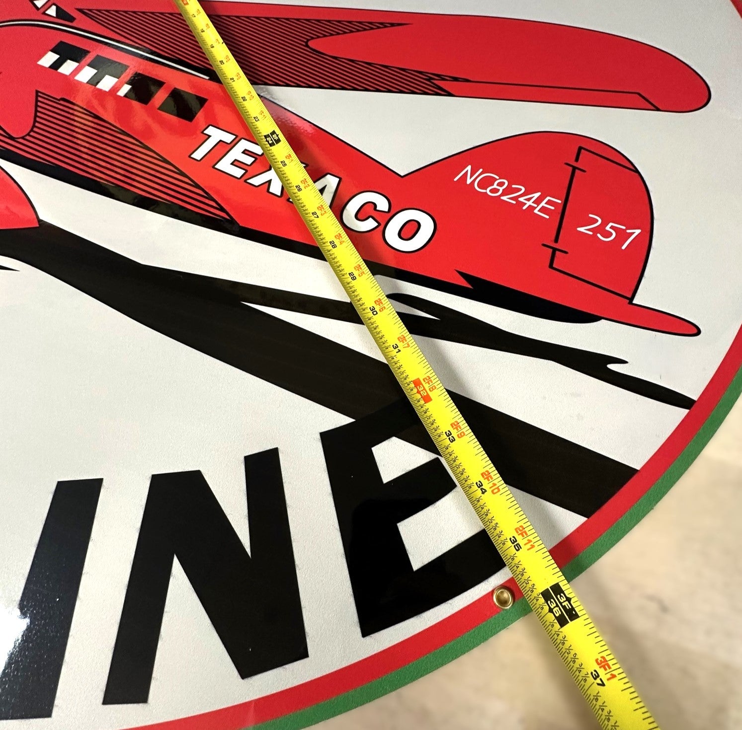 TEXACO AVIATION 36" Sign