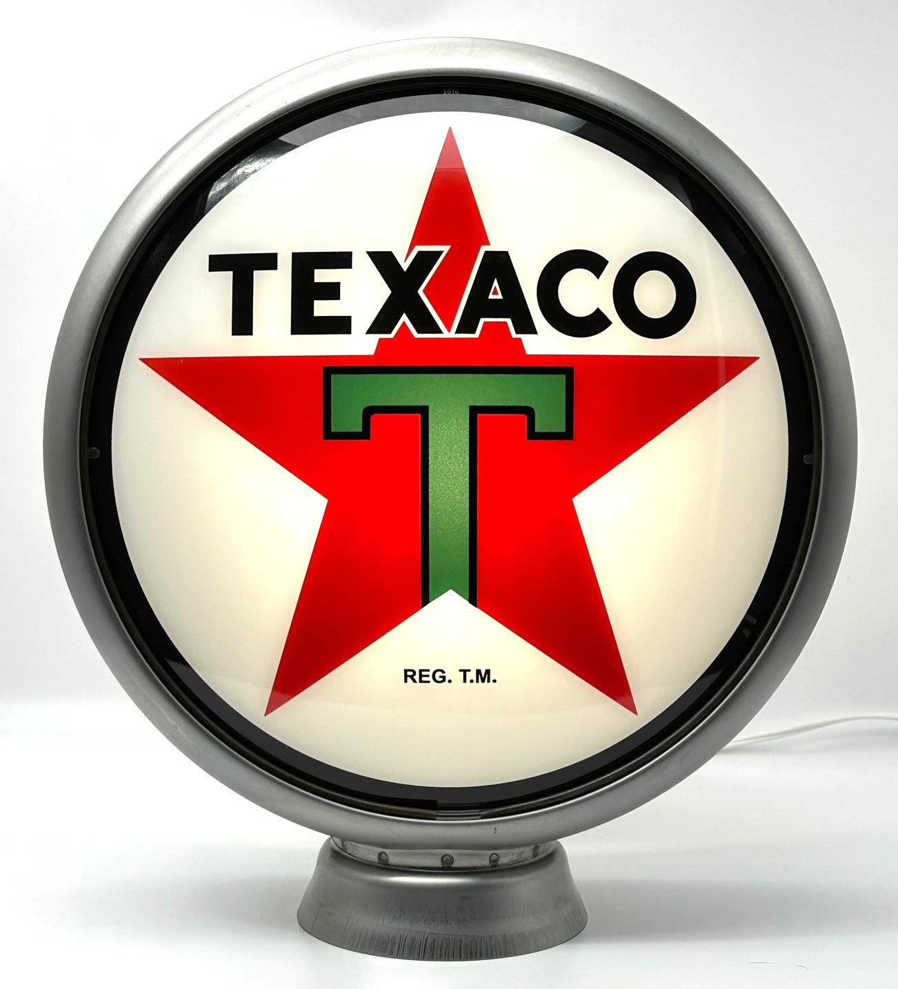 TEXACO STAR 13.5" GAS PUMP GLOBE