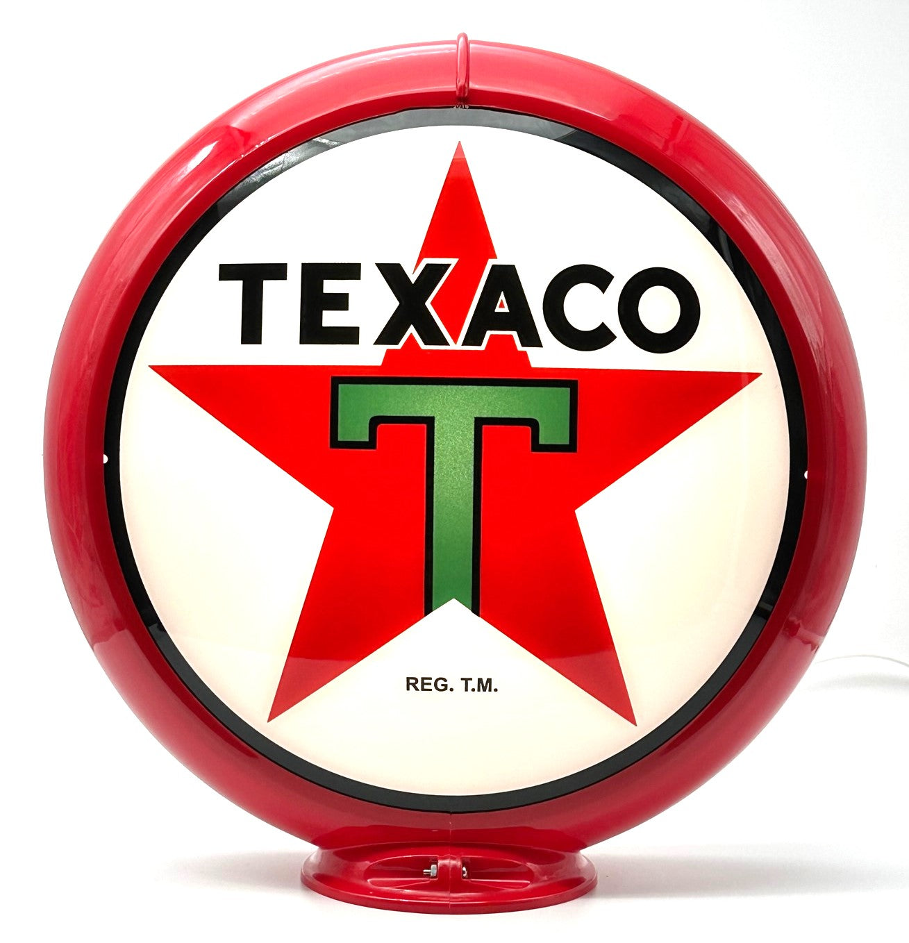TEXACO STAR 13.5" GAS PUMP GLOBE