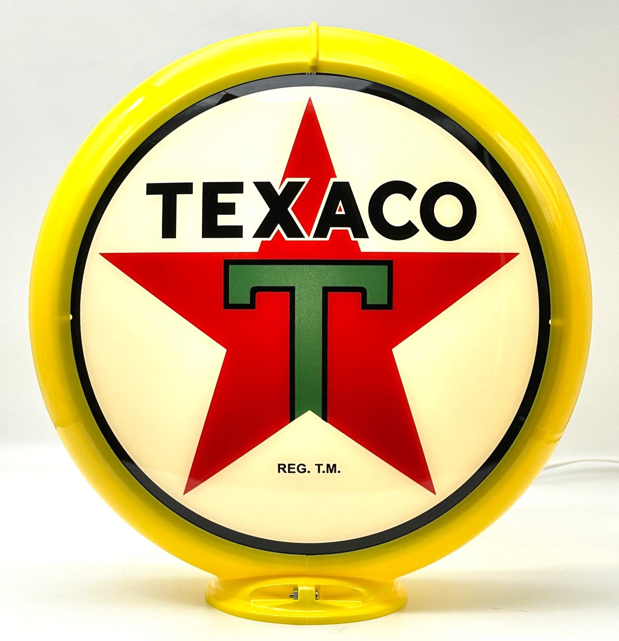 TEXACO STAR 13.5" GAS PUMP GLOBE