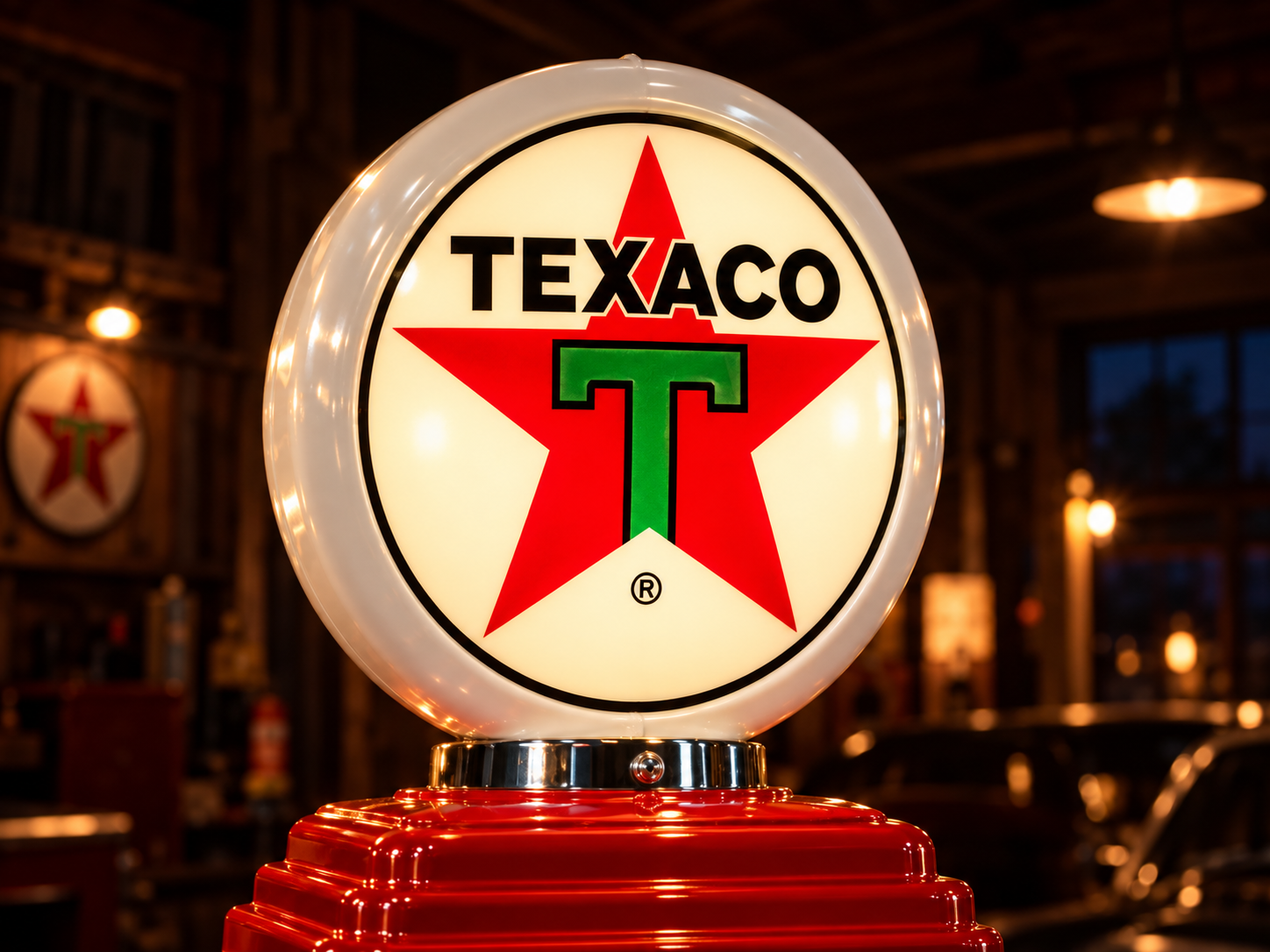 Texaco Retro Gas Pump