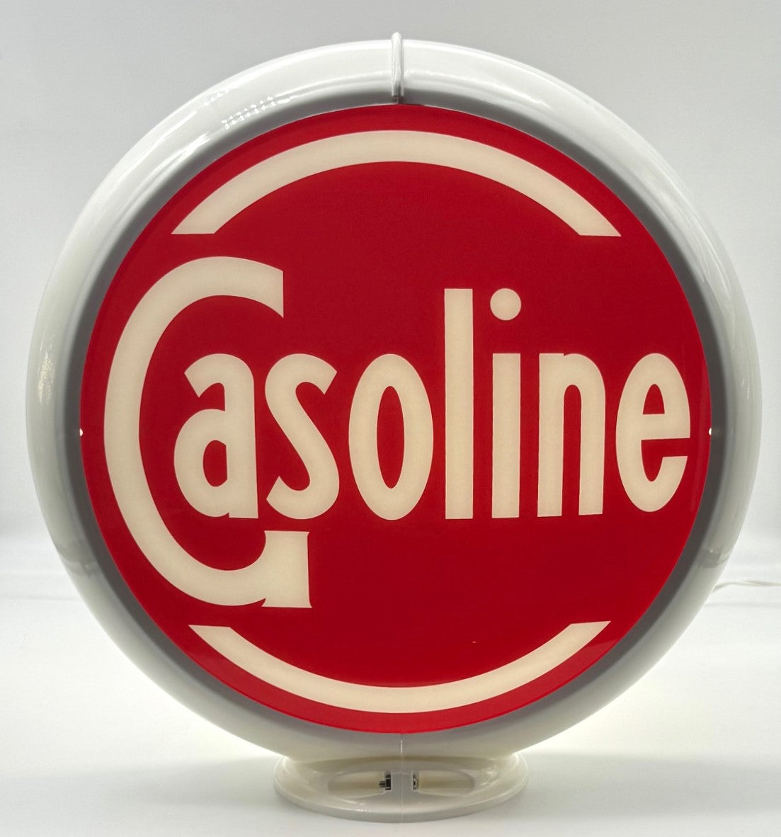 GASOLINE 13.5" Gas Pump Globe