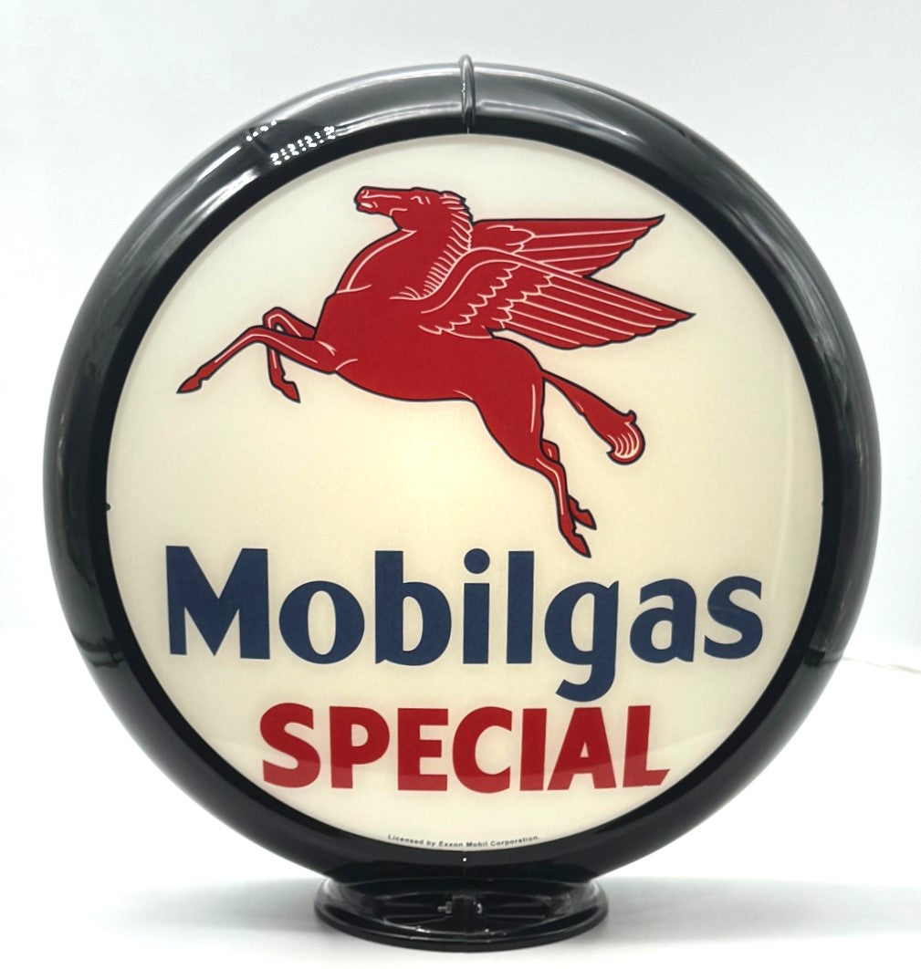 MOBILGAS SPECIAL 13.5" Gas Pump Globe