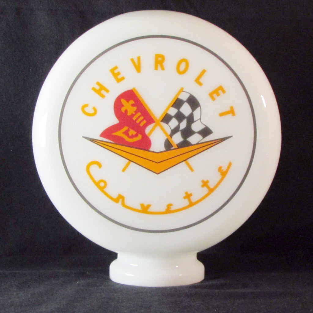 CHEVROLET CORVETTE 8" Mini Glass Globe