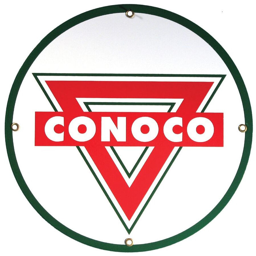 CONOCO 12" Porcelain Sign