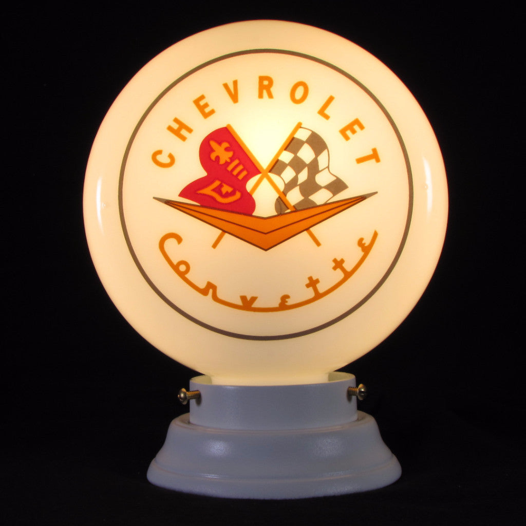 CHEVROLET CORVETTE 8" Mini Glass Globe