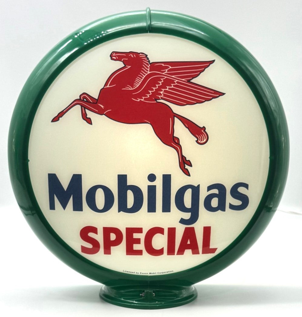 MOBILGAS SPECIAL 13.5" Gas Pump Globe