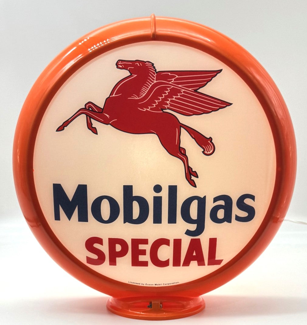 MOBILGAS SPECIAL 13.5" Gas Pump Globe