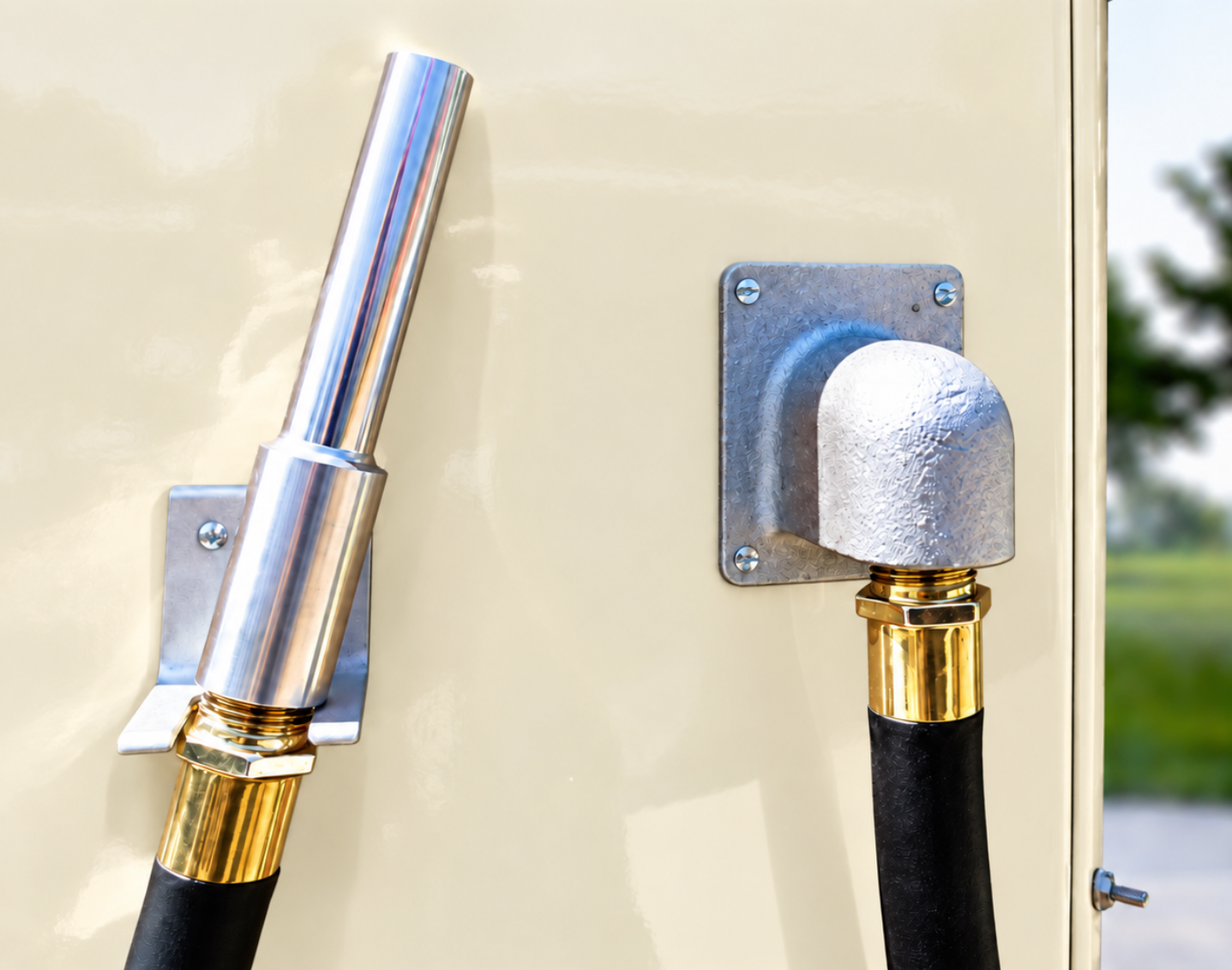 Polly Gas Visible Retro Gas Pump