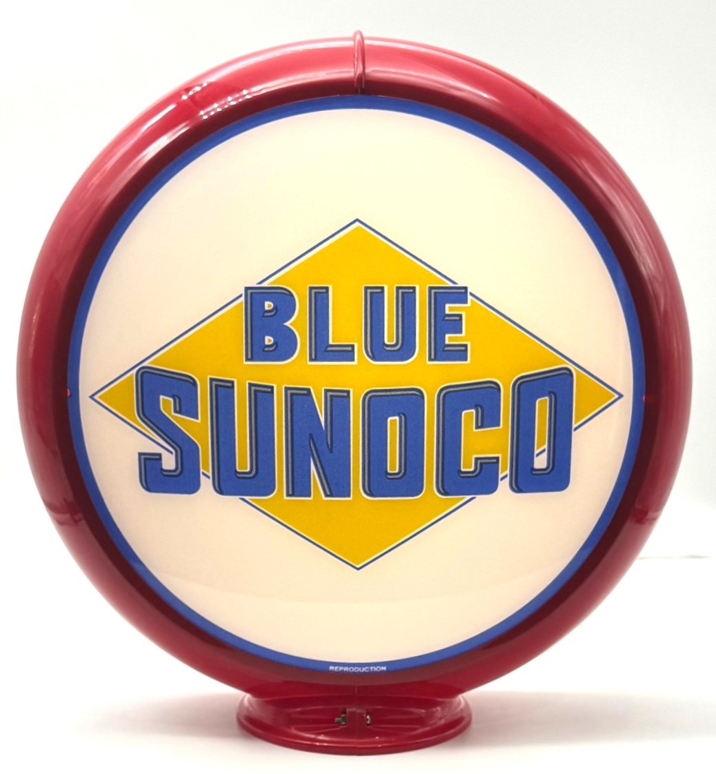 SUNOCO BLUE 13.5" Ad Globe