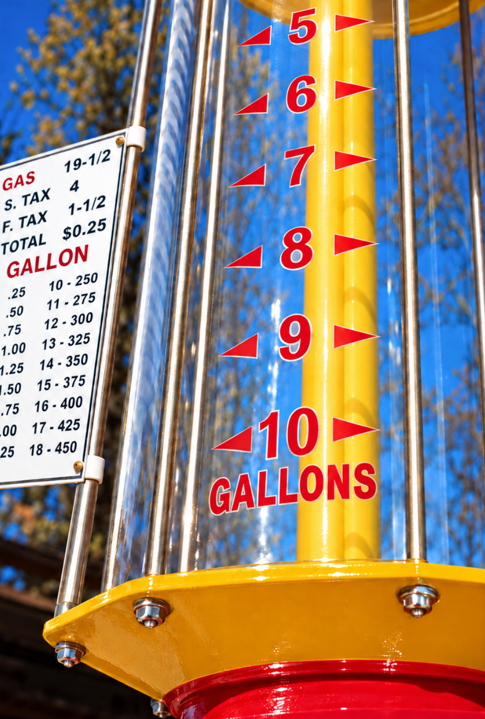 Shell Visible Retro Gas Pump