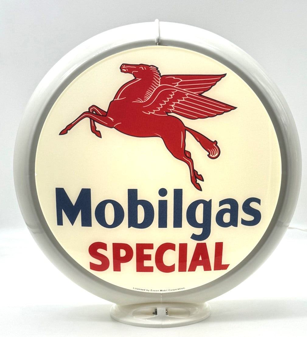 MOBILGAS SPECIAL 13.5" Gas Pump Globe