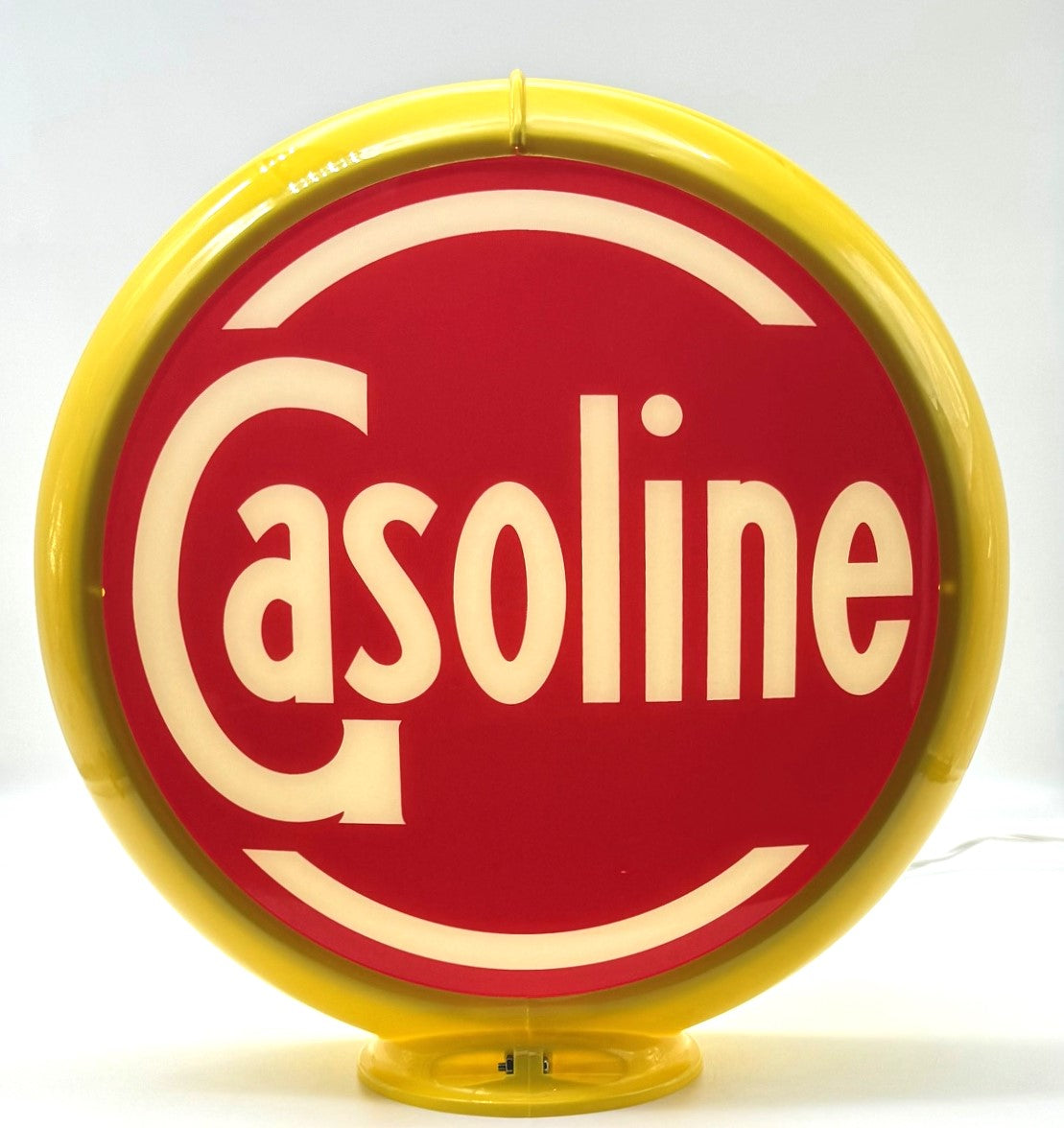 GASOLINE 13.5" Gas Pump Globe
