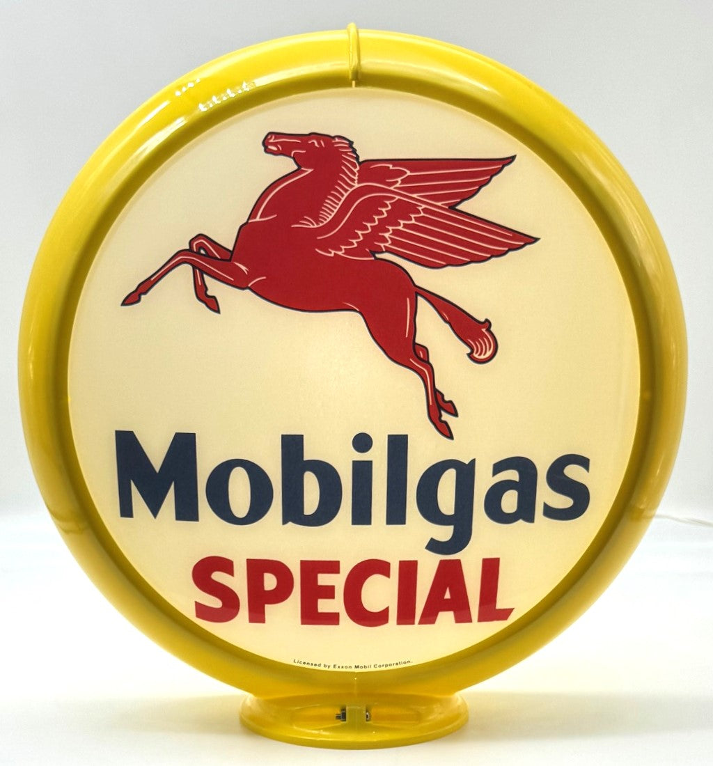 MOBILGAS SPECIAL 13.5" Gas Pump Globe